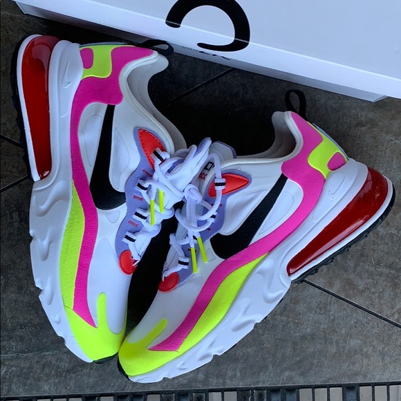 NIKE W AIR MAX 270 REACT white/light thistle-black - Picture 16 of 16